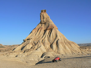 Castil sin tierre (Bardenas)