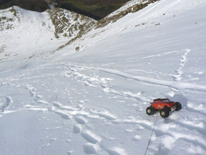 saliendo del Paso del Oso. chinebral de Gamueta