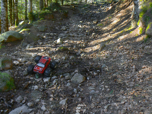 Rc hiking Pyrenees. Estriviella.