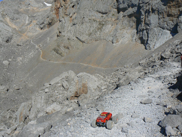 foto tipica del segundo carrizal hacia horcados rojos
