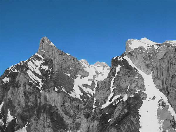 Peña Remoña, Canal embudo, Padiorna